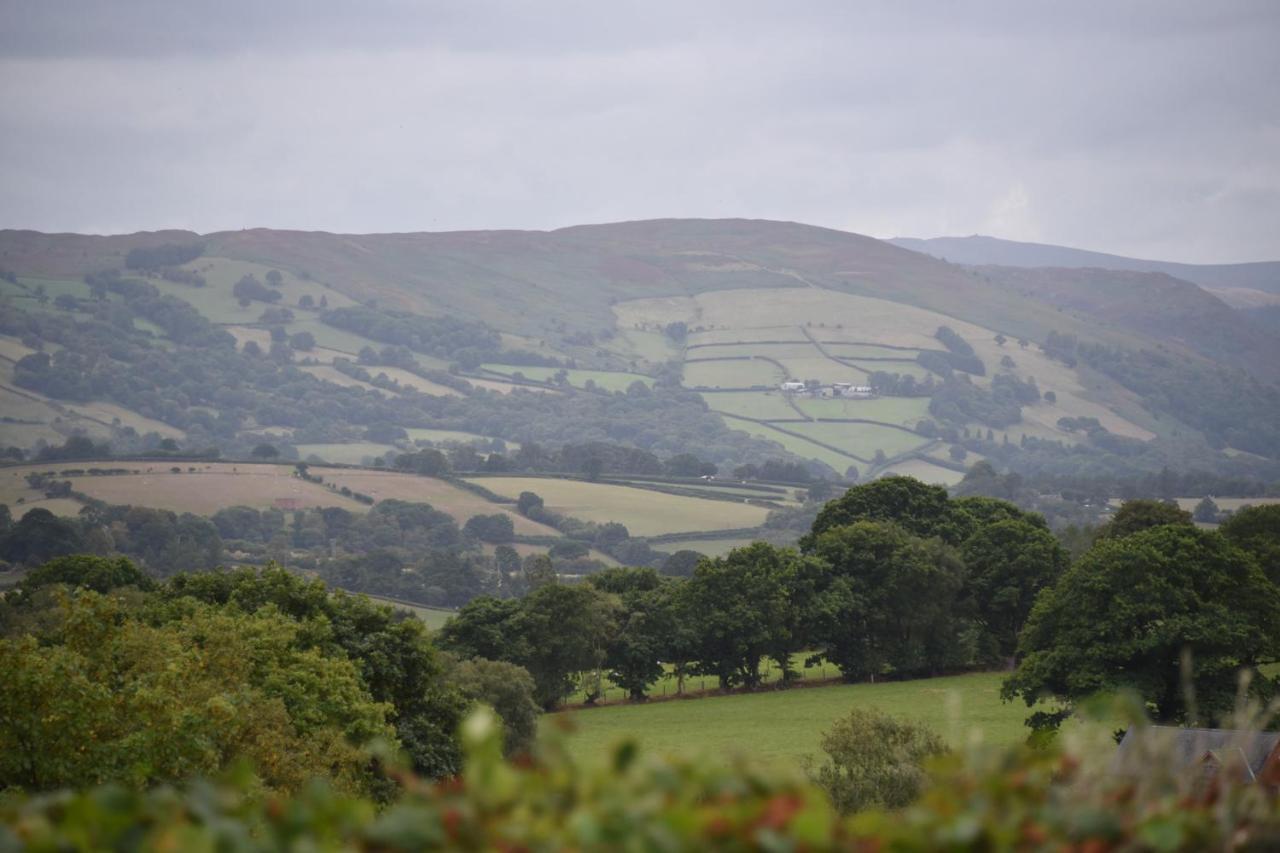 Villa Hillside View Rhayader Esterno foto